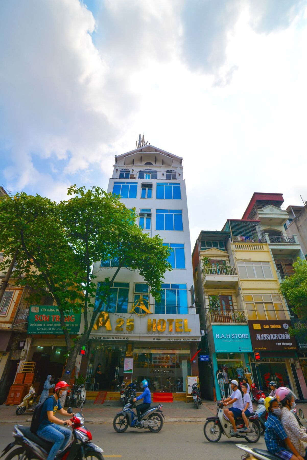 A25 Hotel - 185 Lo Duc Hanoi Zewnętrze zdjęcie